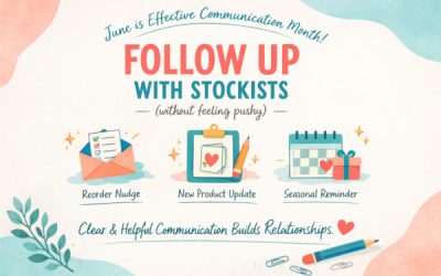 Confident Communication: How to contact stockists without feeling pushy